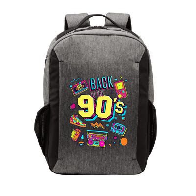 Vintage Retro Back To 90S Vector Backpack