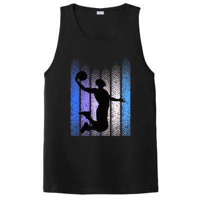 Vintage Retro Basketball PosiCharge Competitor Tank