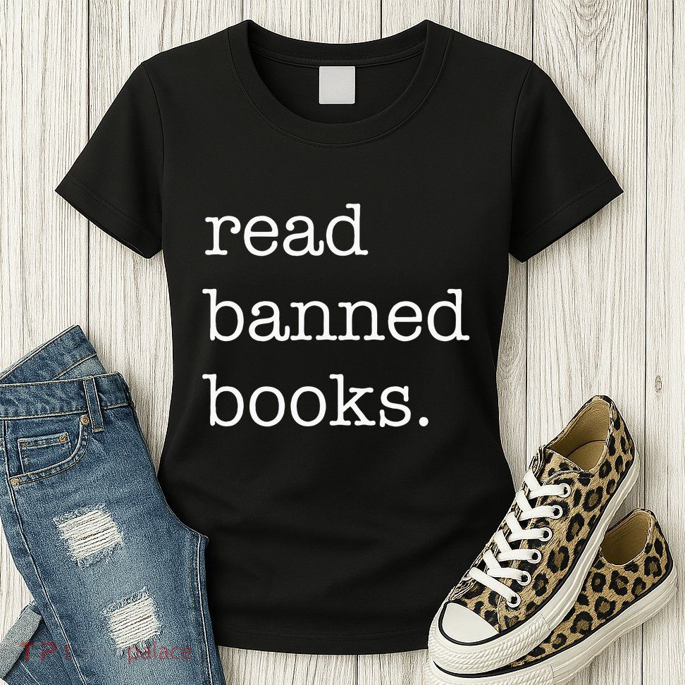 Vintage Read Banned Books Womens T-Shirt