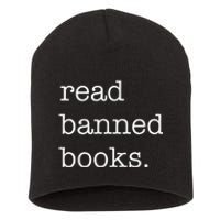 Vintage Read Banned Books Short Acrylic Beanie