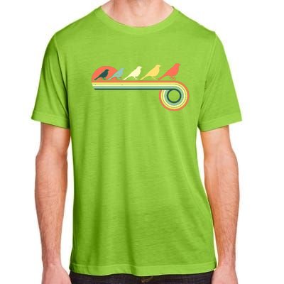 Vintage Retro Bird Adult ChromaSoft Performance T-Shirt