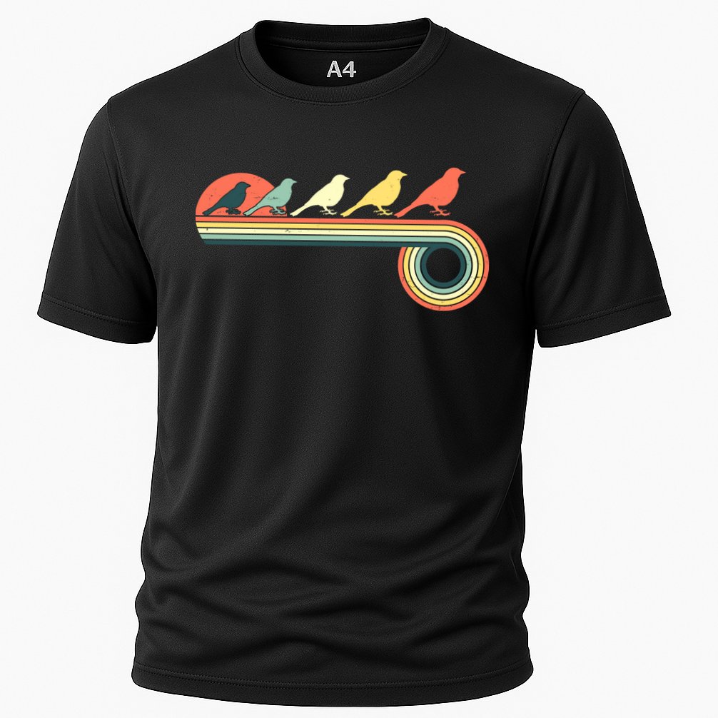 Vintage Retro Bird Cooling Performance Crew T-Shirt