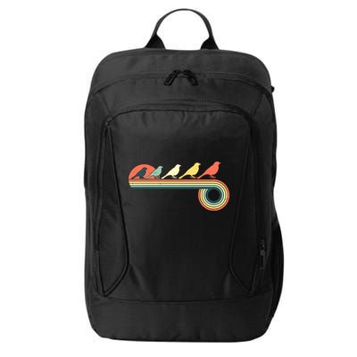 Vintage Retro Bird City Backpack