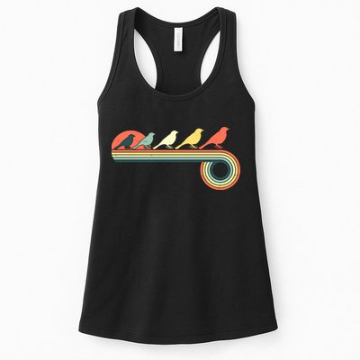 Vintage Retro Bird Womens Tank Top