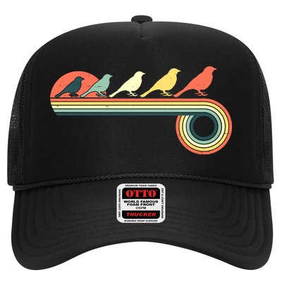 Vintage Retro Bird Hat