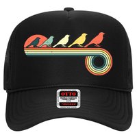 Vintage Retro Bird Hat