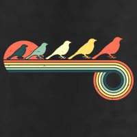 Vintage Retro Bird Hat