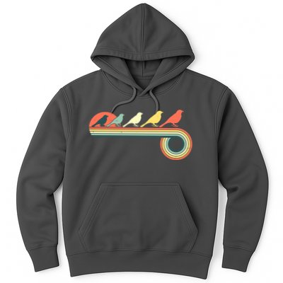 Vintage Retro Bird Hoodie