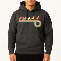 Vintage Retro Bird Hoodie