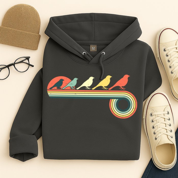 Vintage Retro Bird Hoodie