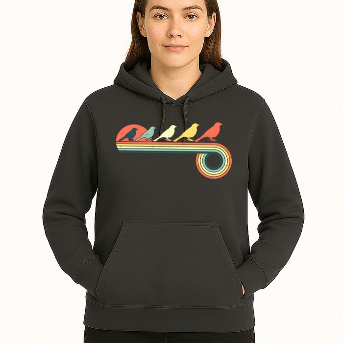 Vintage Retro Bird Hoodie