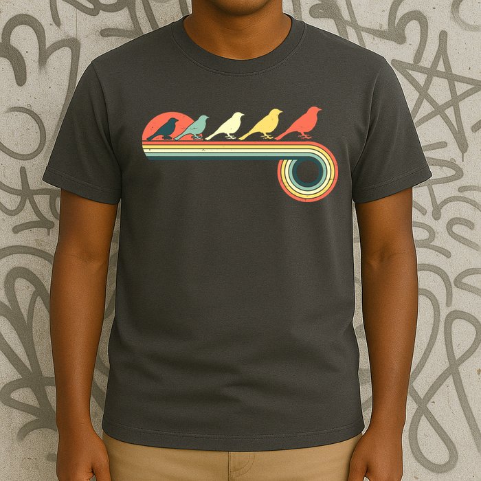 Vintage Retro Bird T-Shirt