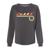 Vintage Retro Bird Womens California Wash Sweatshirt