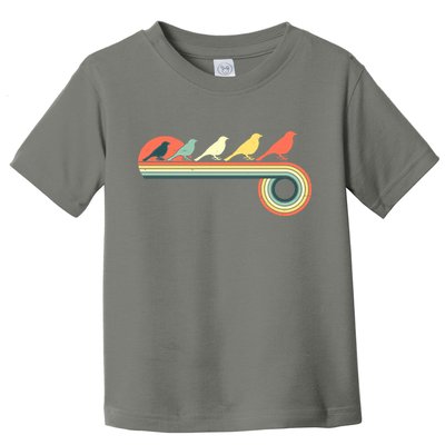 Vintage Retro Bird Toddler T-Shirt
