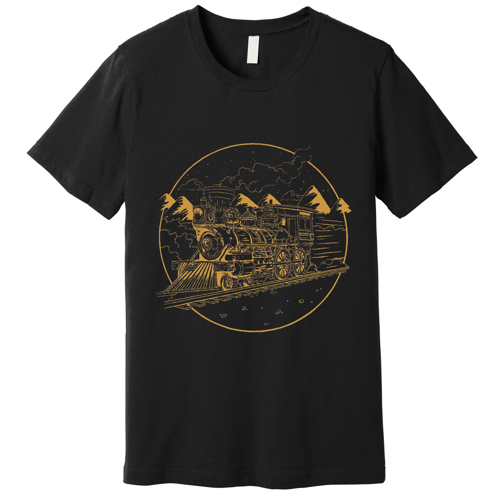 Vintage Rodeo Bull Riding Cowboy Bull Rider Apparel Premium T-Shirt
