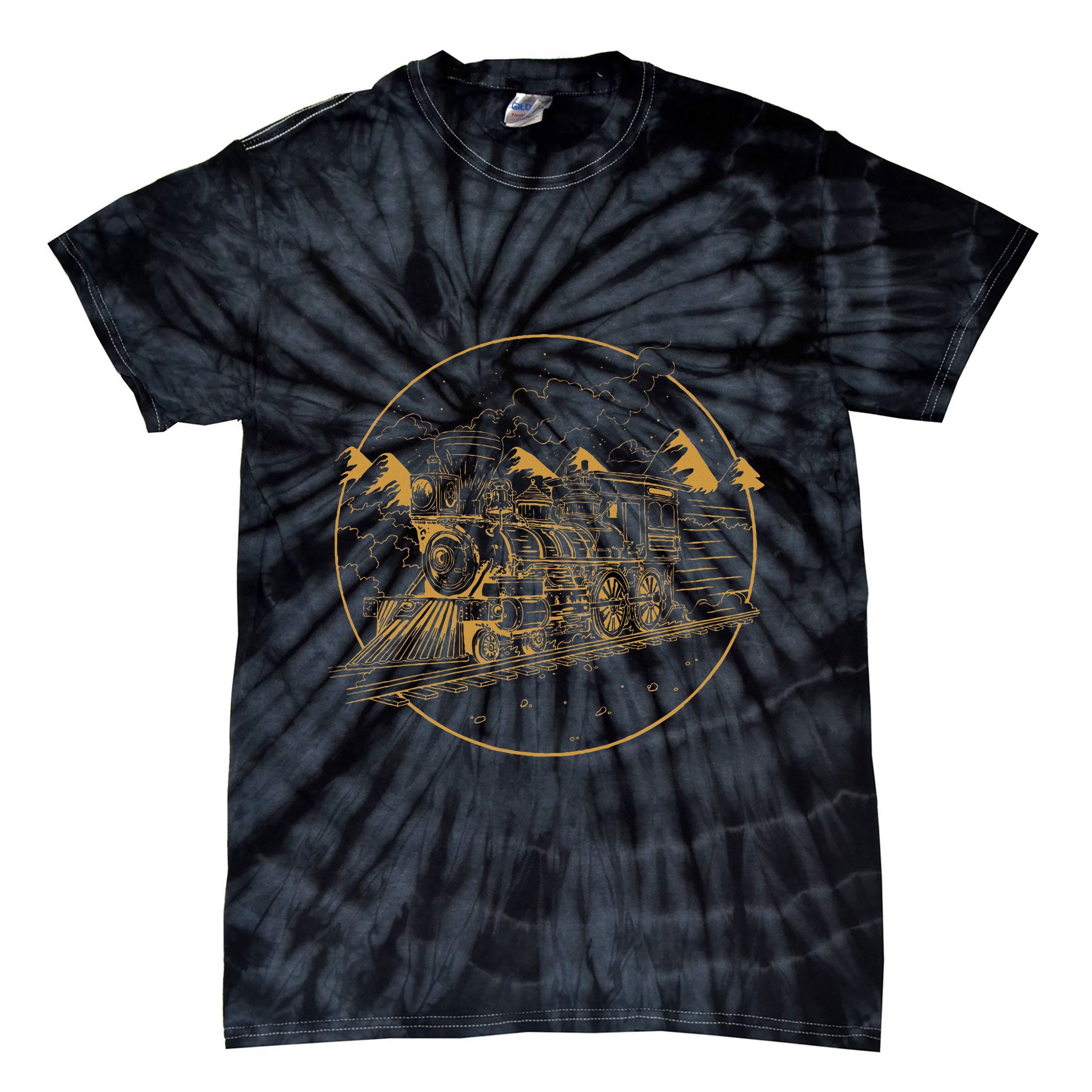 Vintage Rodeo Bull Riding Cowboy Bull Rider Apparel Tie-Dye T-Shirt