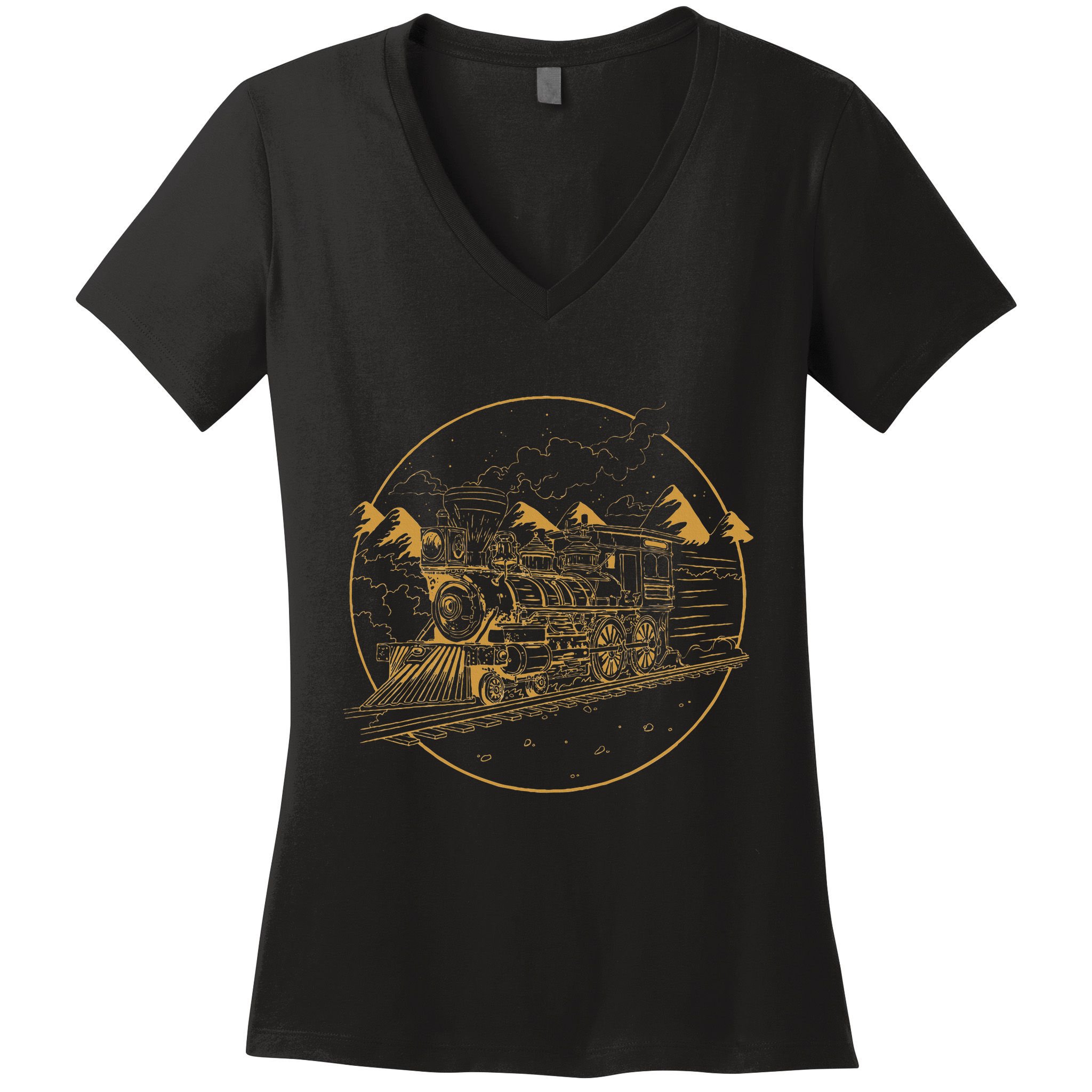 Vintage Rodeo Bull Riding Cowboy Bull Rider Apparel Women's V-Neck T-Shirt