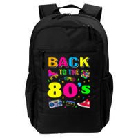 Vintage Retro Back To 80's Graphic Design Daily Commute Backpack