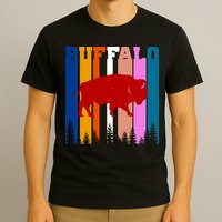 Vintage Retro Buffalo T-Shirt