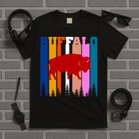 Vintage Retro Buffalo T-Shirt