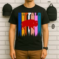 Vintage Retro Buffalo T-Shirt
