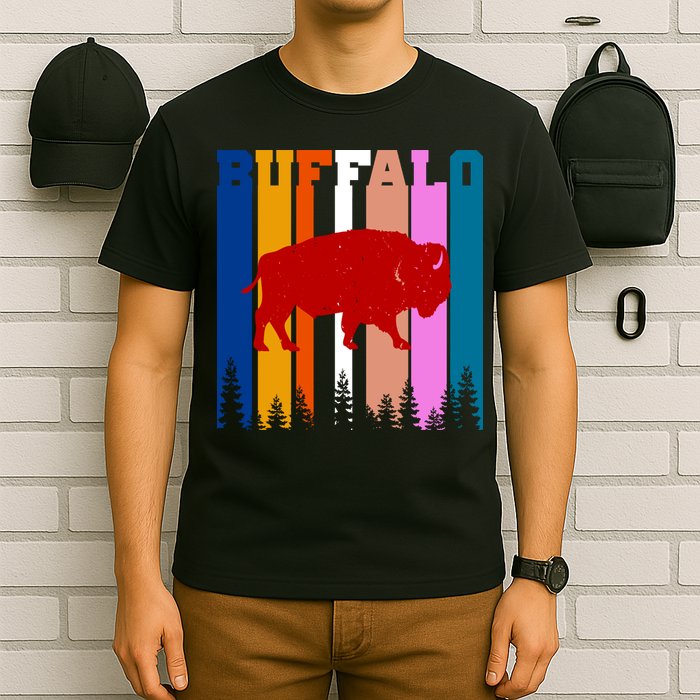 Vintage Retro Buffalo T-Shirt