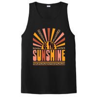 Vintage Retro Be The Sunshine  Summer Leopard Print PosiCharge Competitor Tank