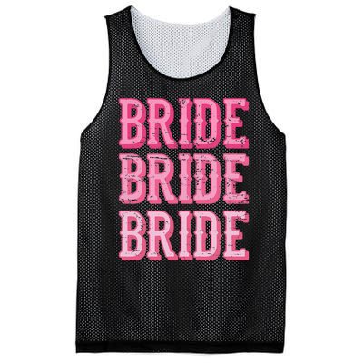 Vintage Retro Bride Rodeo Cowgirl Bachelorette Party Wedding Mesh Reversible Basketball Jersey Tank