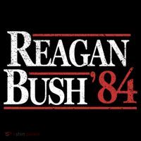 Vintage Reagan Bush 1984 Tall T-Shirt