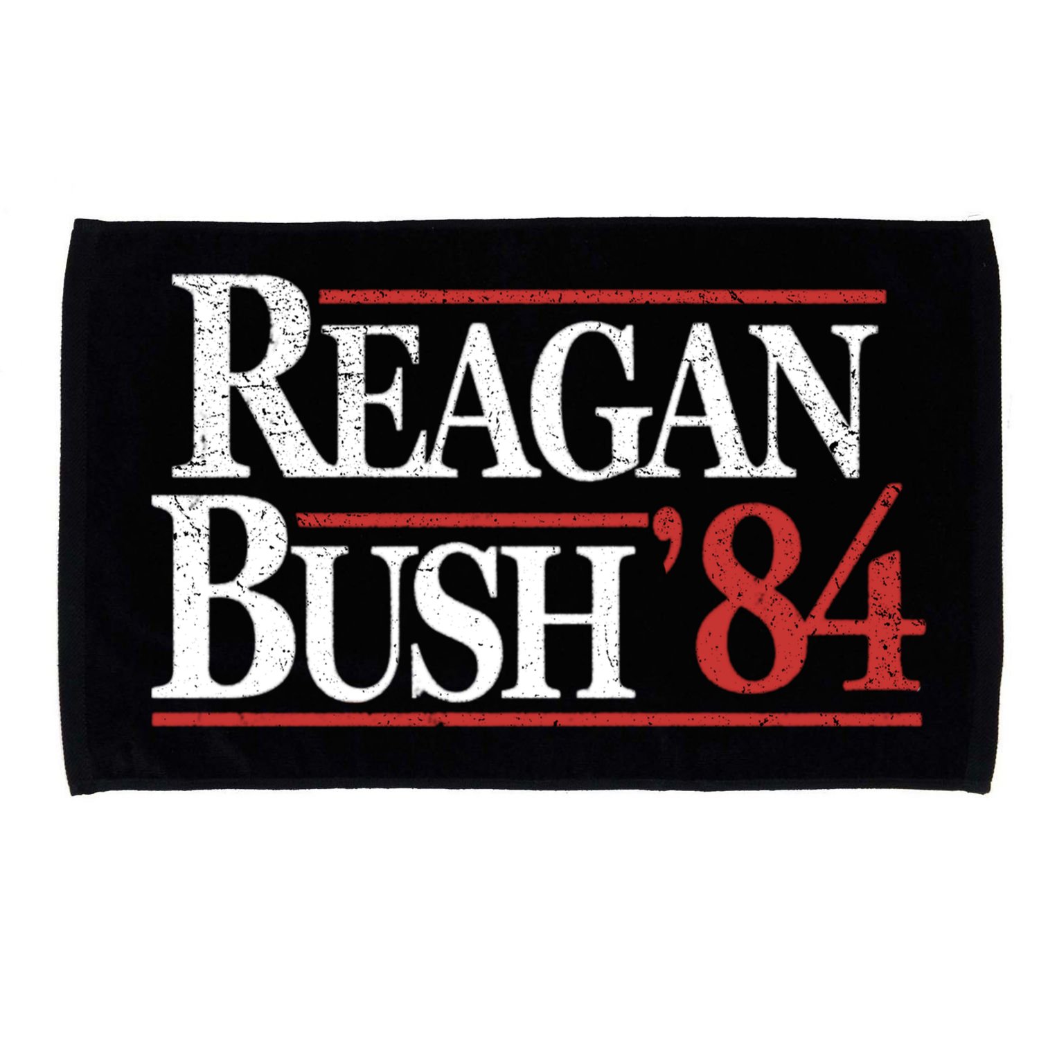 Vintage Reagan Bush 1984 Microfiber Hand Towel