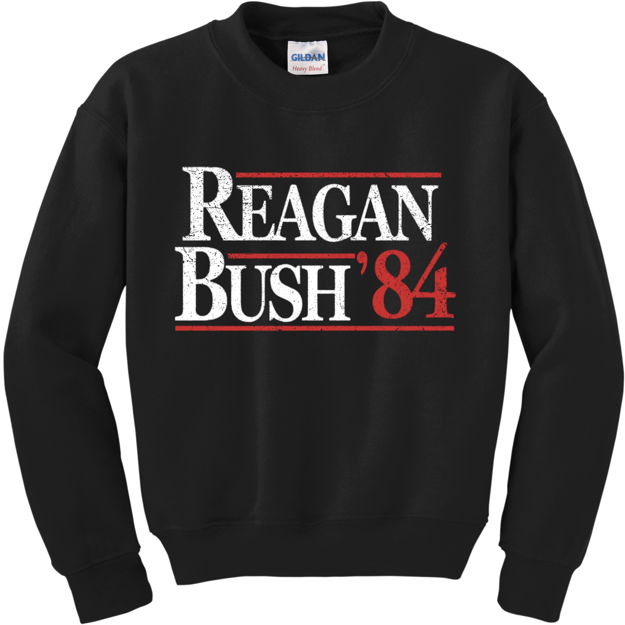 Vintage Reagan Bush 1984 Kids Sweatshirt