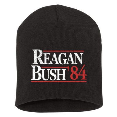 Vintage Reagan Bush 1984 Short Acrylic Beanie