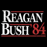 Vintage Reagan Bush 1984 Kids T-Shirt