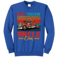 Vintage Retro Best Truckin Uncle Ever Sweatshirt