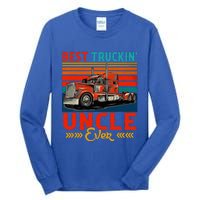 Vintage Retro Best Truckin Uncle Ever Tall Long Sleeve T-Shirt