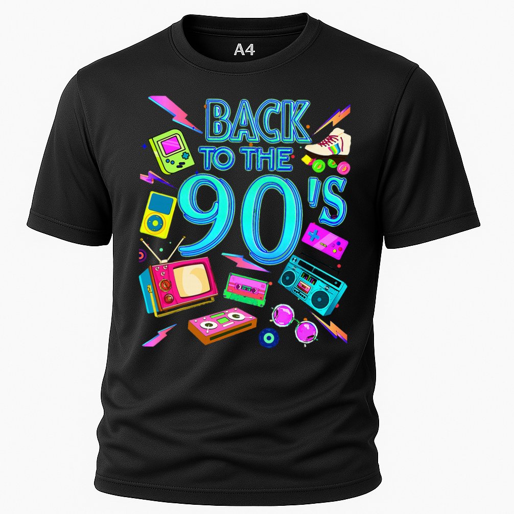 Vintage Retro Back To 90S Cooling Performance Crew T-Shirt