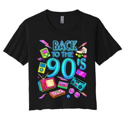 Vintage Retro Back To 90S Crop Top