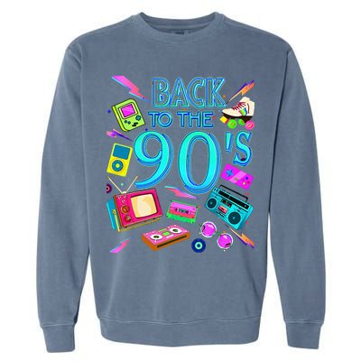 Vintage Retro Back To 90S Garment-Dyed Sweatshirt