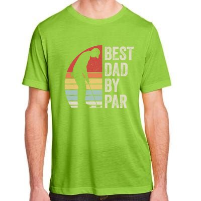 Vintage Retro Best Dad By Par Daddy FatherS Day Funny Gift Adult ChromaSoft Performance T-Shirt