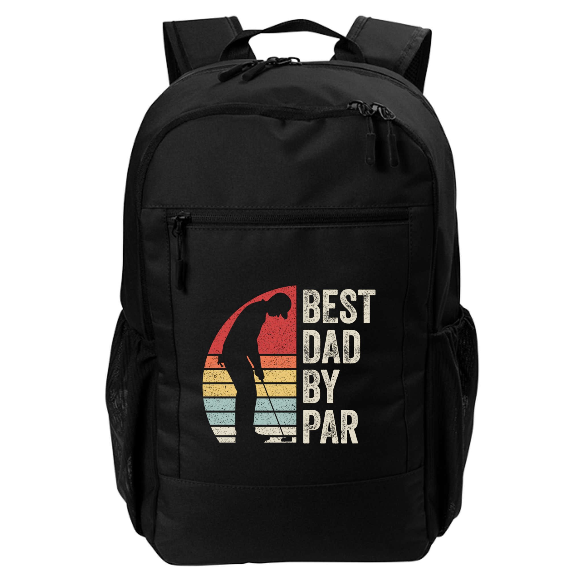 Vintage Retro Best Dad By Par Daddy FatherS Day Funny Gift Backpack