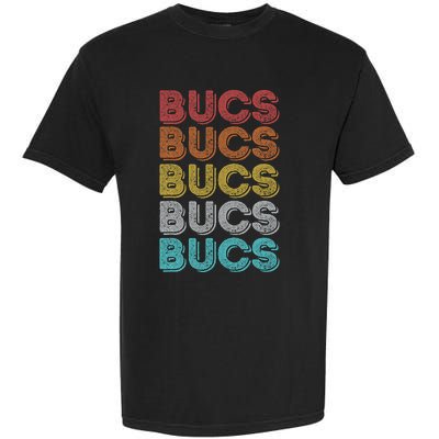 Vintage Retro Bucs Garment-Dyed Heavyweight T-Shirt