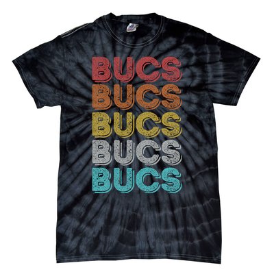 Vintage Retro Bucs Tie-Dye T-Shirt