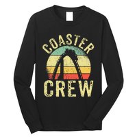 Vintage Rollercoaster Crew I Family Roller Coaster Long Sleeve Shirt