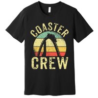 Vintage Rollercoaster Crew I Family Roller Coaster Premium T-Shirt