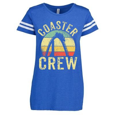 Vintage Rollercoaster Crew I Family Roller Coaster Enza Ladies Jersey Football T-Shirt