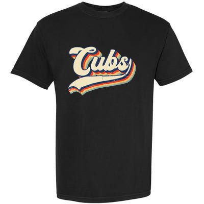 Vintage Retro Cubs Sports Name Gifts Garment-Dyed Heavyweight T-Shirt