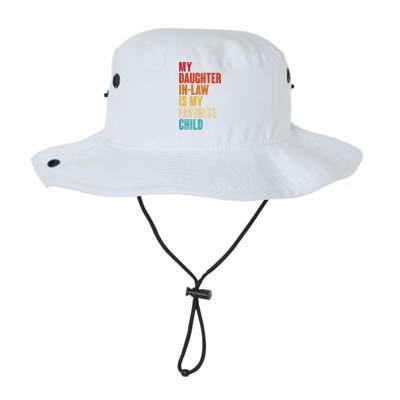 Vintage Retro Colors My Daughter In Law Is My Favorite Child Bucket Hat