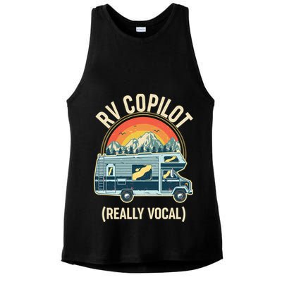 Vintage RV Copilot Really Vocal Ladies PosiCharge Tri-Blend Wicking Tank