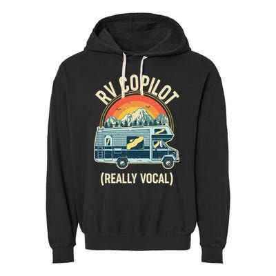 Vintage RV Copilot Really Vocal Garment-Dyed Fleece Hoodie