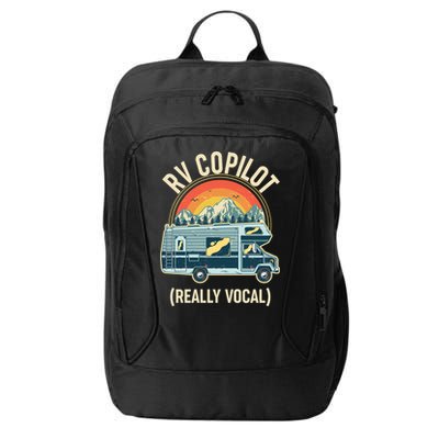 Vintage RV Copilot Really Vocal City Backpack